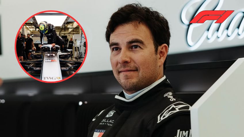 Checo Pérez volvió a las pistas en Bahréin; así fue su primer día de pretemporada en la F1 2026