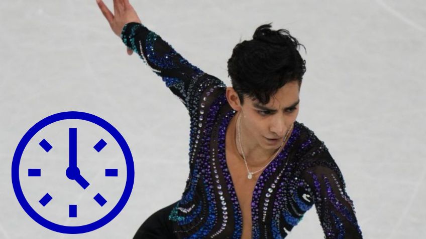 ¿Dónde ver a Donovan Carrillo en la final de patinaje artístico dentro de Milano Cortina 2026?