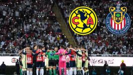 Foto que representa a La curiosa razón por la que jugadores de Chivas y América se abrazaron en un Clásico Nacional