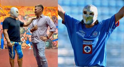 Gabriel Pereyra se reencuentra con Místico, el ídolo del CMLL que inspiró su apodo en la Liga MX