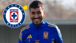 Foto que representa a Ángel Correa calienta el partido contra Cruz Azul: Se "burla" porque no tienen estadio