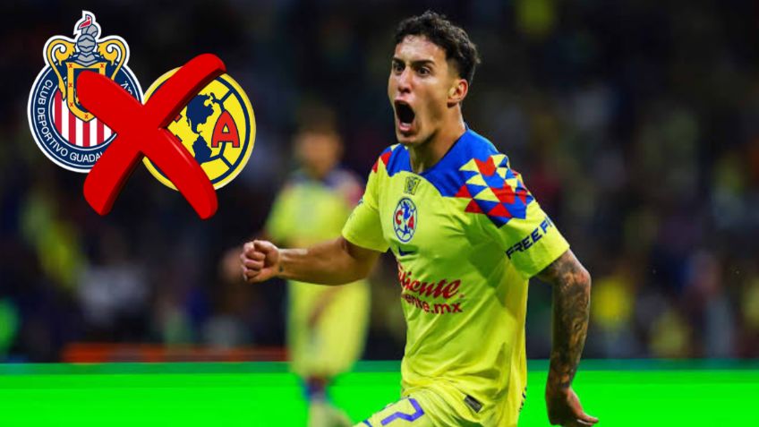 ¡Golpe al América! Alejandro Zendejas se perdería el Clásico Nacional ante Chivas por lesión