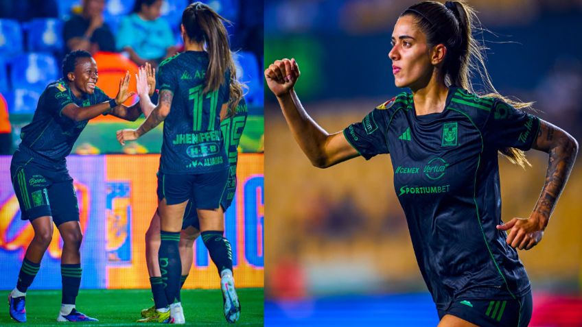 Liga MX Femenil: Tigres golea a Puebla con doblete de Jheniffer Cordinali en duelo de la Jornada 2