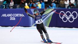 Foto que representa a Lasse Gaxiola hace historia en los Juegos Olímpicos de Invierno de Milano Cortina