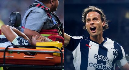 Anthony Martial sale lesionado en ambulancia en triunfo de Rayados ante León ¿Qué pasó?