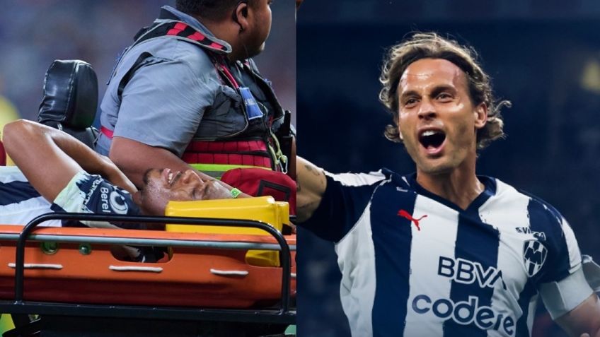 Anthony Martial sale lesionado en ambulancia en triunfo de Rayados ante León ¿Qué pasó?