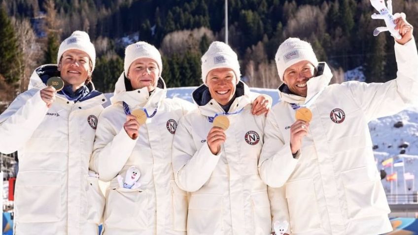Johannes Klaebo, histórico en Juegos Olímpicos de Invierno; impuso récord en Milano Cortina 2026