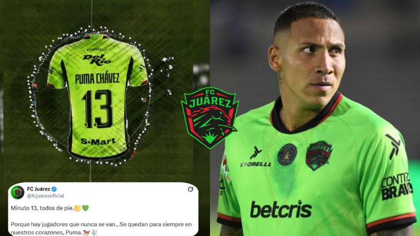 Juárez rinde homenaje a Puma Chávez en su segundo aniversario luctuoso: “Te recordamos siempre”