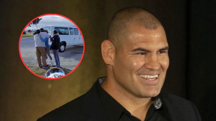 Cain Velasquez sale de prisión en Estados Unidos; familiares lo reciben con mariachi | VIDEO