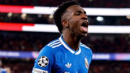 Foto que representa a Champions League: Vinicius Jr. da la victoria a Real Madrid en polémico duelo ante Benfica