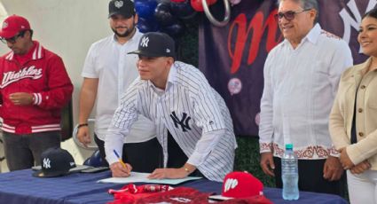 El jugador de 17 años de Diablos Rojos que acaba de ser firmado por Yankees en Grandes Ligas