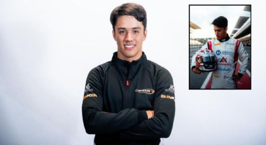 Noel León brilla en la pretemporada de F2 en el circuito de Cataluña