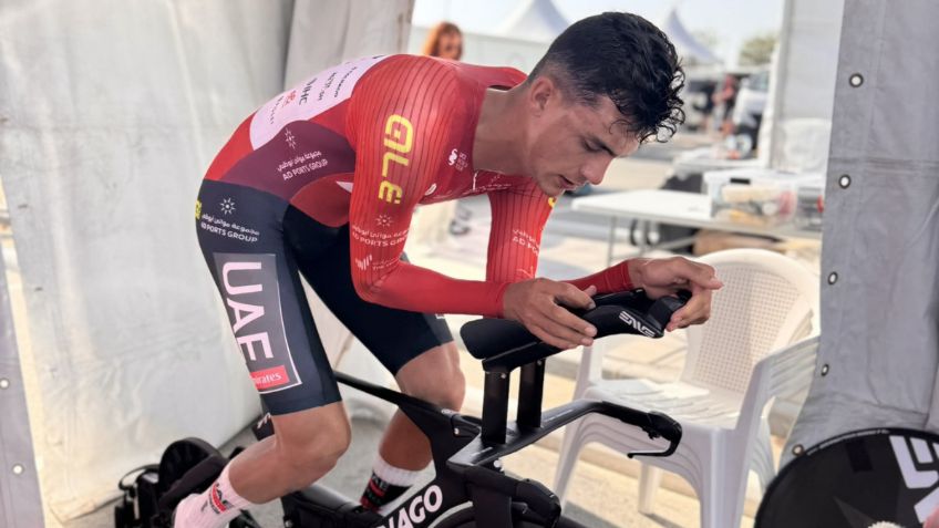 Isaac del Toro, puesto 25 en la contrarreloj del UAE Tour; ¿Quién es el nuevo líder?