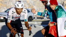 Foto que representa a Isaac del Toro asegura el segundo lugar general en la etapa 5 del UAE Tour 2026 | VIDEO