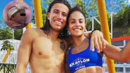 Foto que representa a Exatlón México: ¡Ya son papás! Liliana Hernández y Andrés Fierro comparten emotivo momento | FOTOS