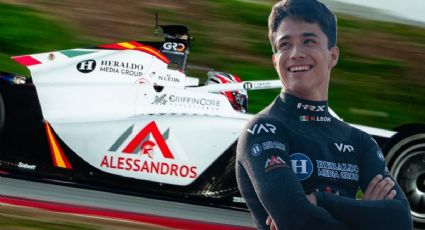 F2: Noel León, piloto de Alessandros Racing, termina pretemporada en Barcelona con gran rendimiento