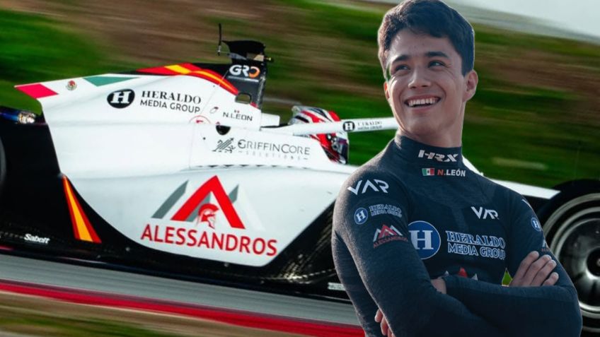 F2: Noel León, piloto de Alessandros Racing, termina pretemporada en Barcelona con gran rendimiento