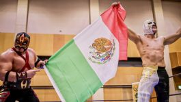 Foto que representa a CMLL: Soberano Jr. y Hechicero se imponen en Japón durante el segundo día de Fantasticamanía