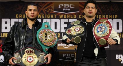 David Benavidez sentencia al Zurdo Ramírez en su primer careo: "Seré la cara del boxeo" | VIDEO