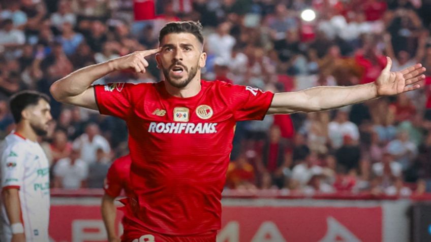 ¡Paulinho al rescate! Firma doblete en la victoria de Toluca ante Necaxa | VIDEO