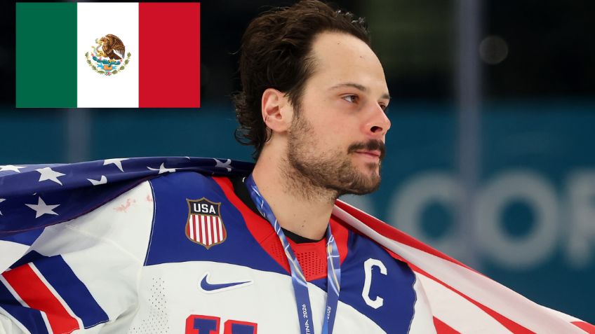 Auston Matthews, el jugador de hockey de ascendencia mexicana que ganó oro en Milano Cortina 2026
