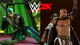 Foto que representa a Mr. Iguana y las estrellas de Lucha Libre AAA que aparecerán en el videojuego WWE 2K26 | FOTOS