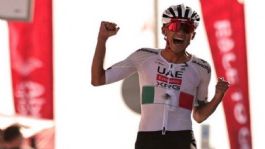 Foto que representa a Isaac del Toro, nuevo segundo lugar del ranking mundial de ciclismo tras ganar el ATP Tour 2026