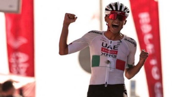 Foto de: Isaac del Toro, nuevo segundo lugar del ranking mundial de ciclismo tras ganar el ATP Tour 2026
