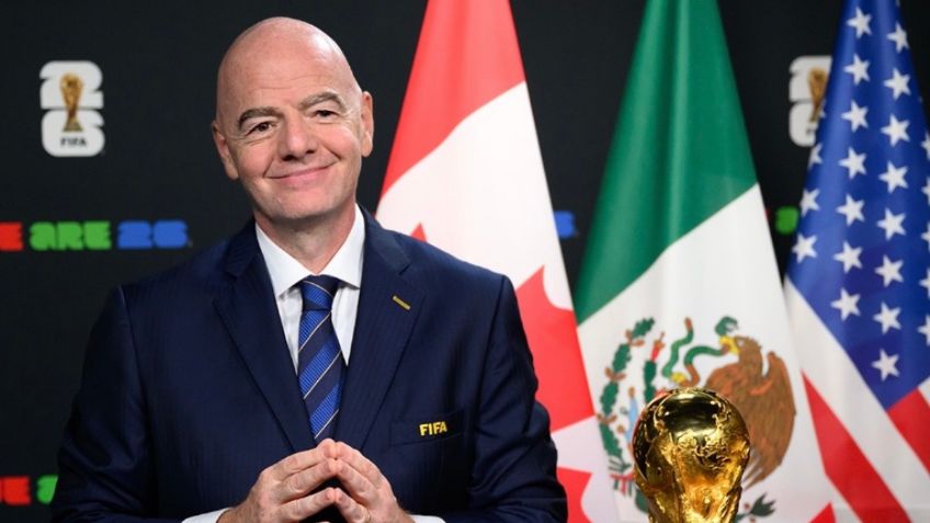 Gianni Infantino reitera su confianza en México para el Mundial 2026: "Estoy tranquilo"