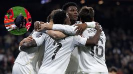 Foto que representa a Champions League: Real Madrid a Octavos con sabor amargo: Raúl Asencio sale en camilla