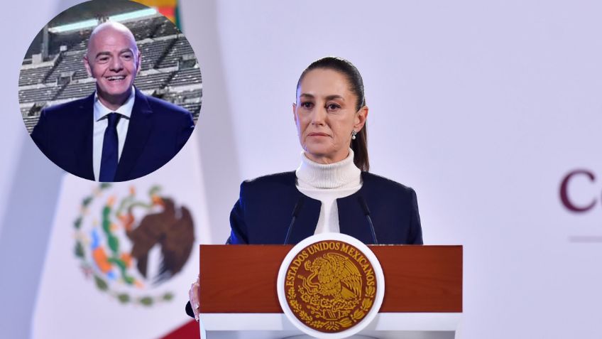 Sheinbaum agradece a Infantino por validar a México como anfitrión del Mundial 2026: “No hay cambio”