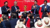 Foto ilustrativa de la nota titulada: Mundial 2026: Llegó la Copa del Mundo a México; esta serán las ciudades que recorrerá