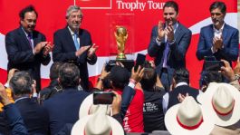 Foto que representa a Mundial 2026: Llegó la Copa del Mundo a México; esta serán las ciudades que recorrerá