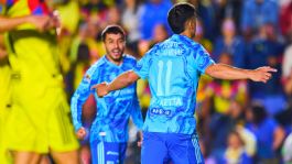 Foto que representa a Liga MX: Tigres sorprende y golea al América con doblete de Juan Brunetta