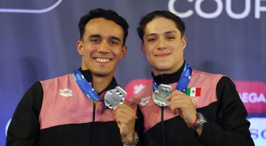 ¡Medalla para México! Osmar Olvera y Juan Celaya se llevan la plata en el Mundial de Clavados 2026