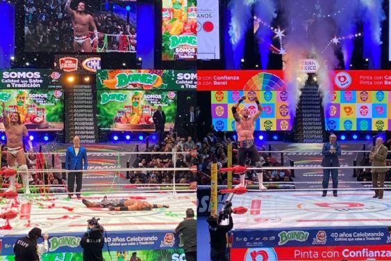 Foto de: CMLL: Ángel de Oro gana la cabellera de Johnny Consejo; Claudio Castagnoli logra quinta defensa