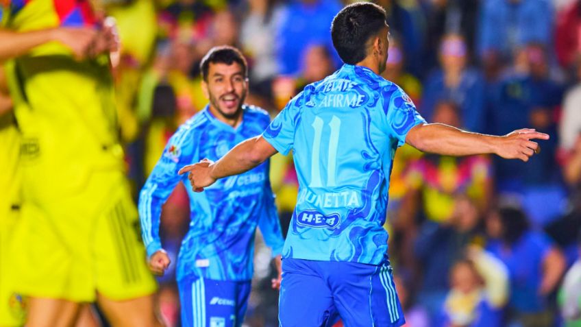 Liga MX: Tigres sorprende y golea al América con doblete de Juan Brunetta