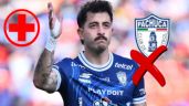 Foto ilustrativa de la nota titulada: Alan Mozo tendría fractura y se perdería el resto del Clausura 2026 con Pachuca