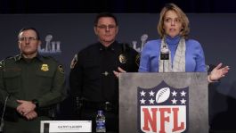 Foto que representa a Directora de Seguridad de la NFL niega presencia del ICE en el Super Bowl LX | VIDEO
