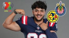 Foto que representa a Super Bowl LX: ¿América o Chivas? Andy Borregales, de Patriots, revela su equipo mexicano favorito