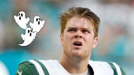 Foto que representa a La vez que Patriots hizo “ver fantasmas” a Sam Darnold, QB de Seahawks; ¿Se repetirá la historia?