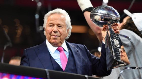 No sólo Bill Belichick: Robert Kraft tampoco entrará al Salón de la Fama de la NFL
