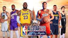 Foto que representa a Así se jugará el NBA-All Star Game 2026; LeBron James, suplente en el USA vs World
