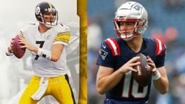 Foto que representa a Drake Maye, por la hazaña en el Super Bowl LX: podría superar histórica marca de Ben Roethlisberger