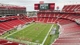 Foto que representa a Super Bowl LX: Así luce el césped del Levi's Stadium, previo al Seahawks vs Patriots | VIDEO