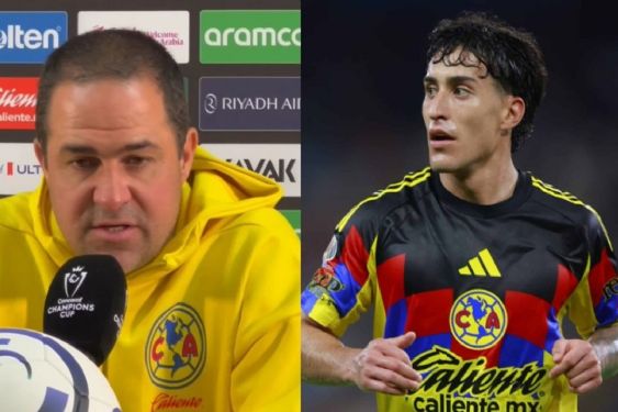 Foto de: Jardine celebra el regreso de Zendejas con América: “Nos da cosas que sólo él es capaz de hacer”