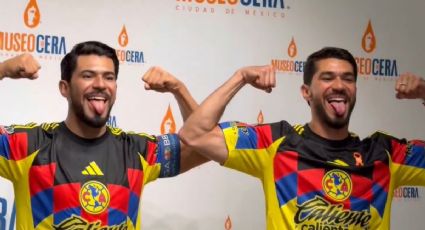 Henry Martín ya es inmortal: Devela su figura de cera y lanza promesa al América | VIDEO