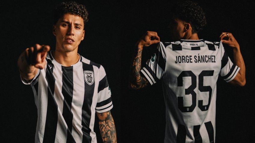 PAOK ficha al mexicano Jorge Sánchez hasta 2029; así lo despidió Cruz Azul