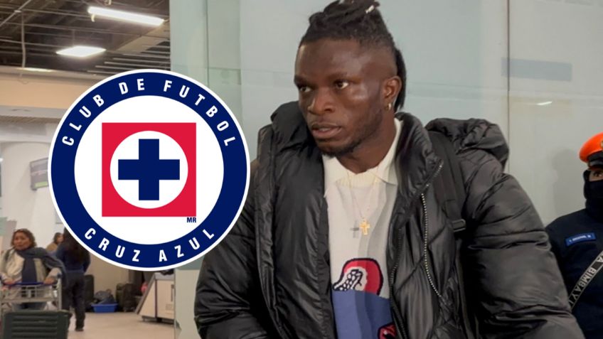 Christian Ebere llegó a México para fichar con Cruz Azul; ¿cuándo podría debutar? | VIDEO
