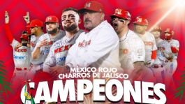 Foto que representa a Charros de Jalisco conquista la Serie del Caribe 2026 con drama en extra innings ante Tomateros